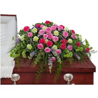 Forever Cherished Casket Spray